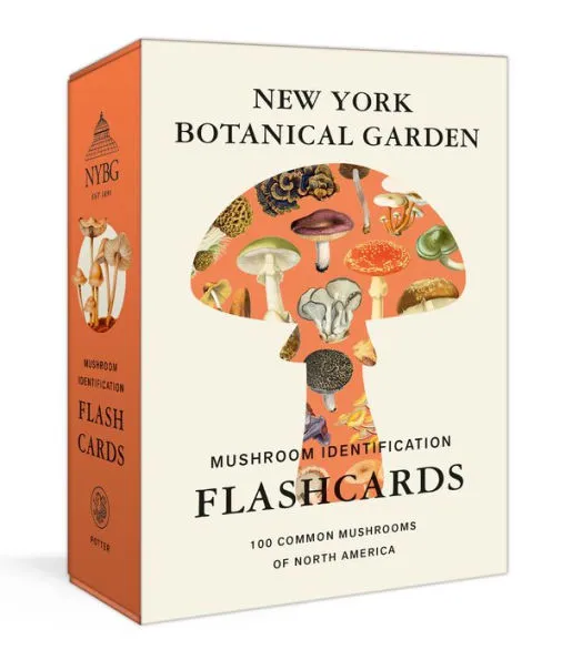 New York Botanical Garden Identification Flashcards - Mushrooms