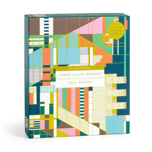Frank Lloyd Wright Hillside Curtain 1500 Piece Puzzle