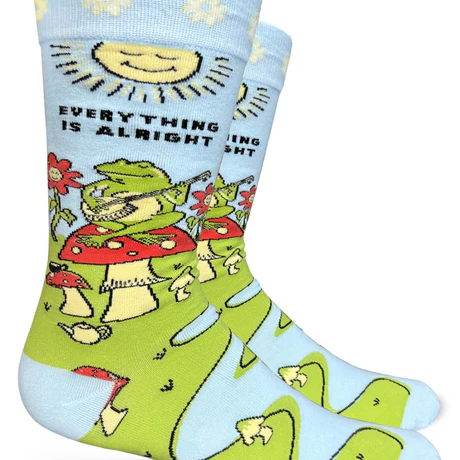Groovy Things Co. Men's Crew Sock