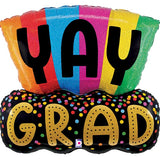 31" Yay Grad Foil Balloon