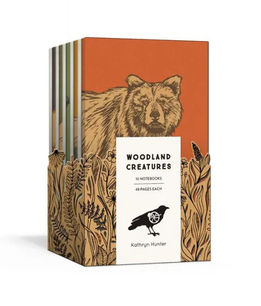 Woodland Creatures Notebook Set of 10 