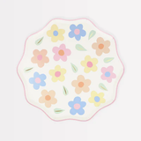 Meri Meri Happy Flowers Side Plates