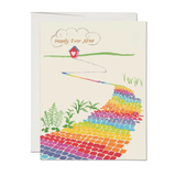 Wedding Card - Rainbow Road