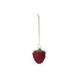 2" Glass Raspberry Ornament