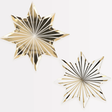 Gold Stripe Star Plate