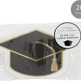C.R.Gibson Die-Cut Graduation Cap Napkin