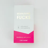 Remaining Fucks - Shower Steamers