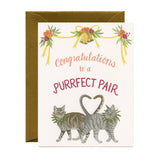 Purrfect Pair Wedding Card