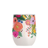 Corkcicle Stemless 12oz. Tumbler Rifle Paper - Garden Party Cream