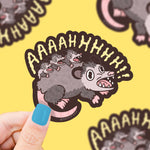 Turtle Soup Sticker - Screaming Opossum