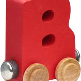NameTrains Bright Multicolor Letter Car