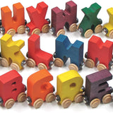 NameTrains Bright Multicolor Letter Car
