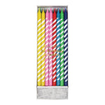 Meri Meri Bright Stripe Birthday Candle