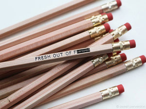 Fresh Out of Fucks Pencil Set