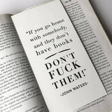John Waters Bookmark