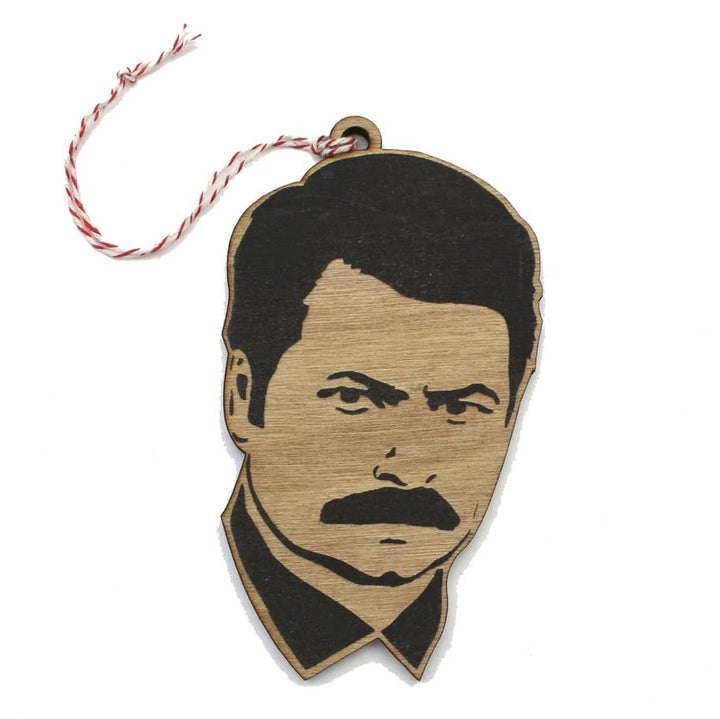 Ron Swanson Ornament