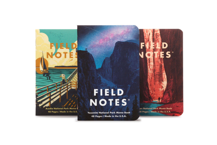 Field Notes National Parks - Series A