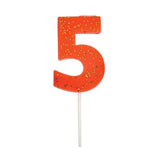Meri Meri Glittered Number Birthday Candle