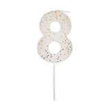 Meri Meri Glittered Number Birthday Candle