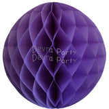 Honeycomb Tissue Paper Decoration Ball (Multiple Sizes & Colors)