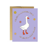 Being a Silly Goose - Birthday Card