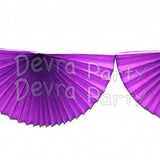 Tissue Paper Bunting Garland (Multiple Colors Available)