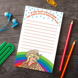 Dolly Parton 'If You Want the Rainbow' Notepad