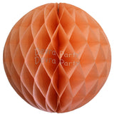 Honeycomb Tissue Paper Decoration Ball (Multiple Sizes & Colors)
