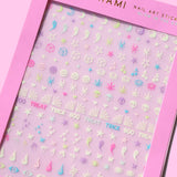 Nail Art Stickers - Glow