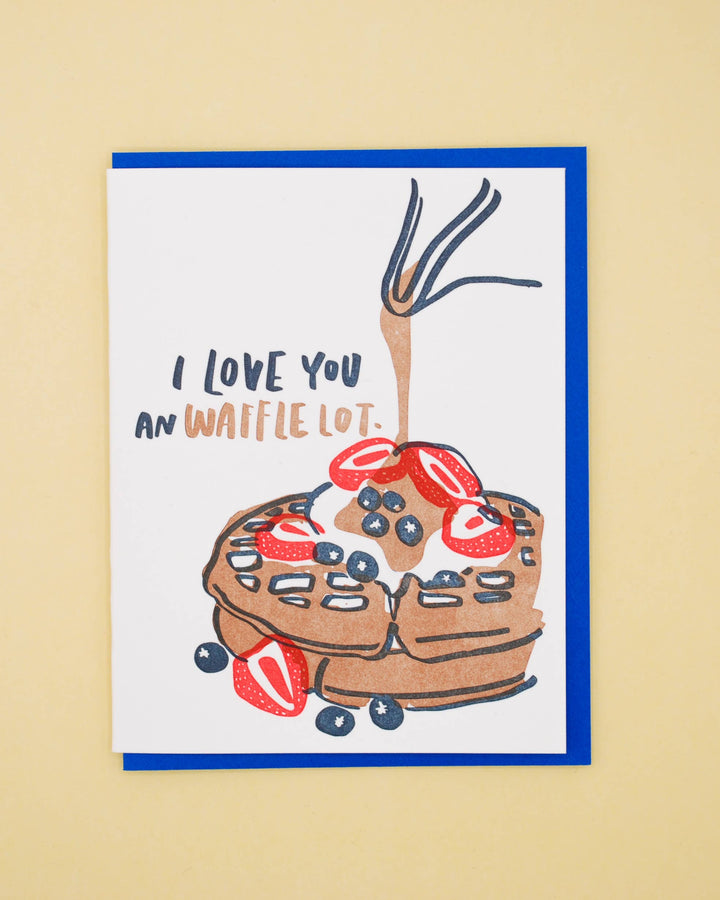 Waffle Lot Love Card