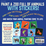Paint By Sticker Zoo Animals Book