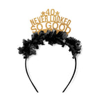 Festive Gal Headband 40 Never Looked So good