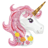 Magical Pink Unicorn Foil Balloon