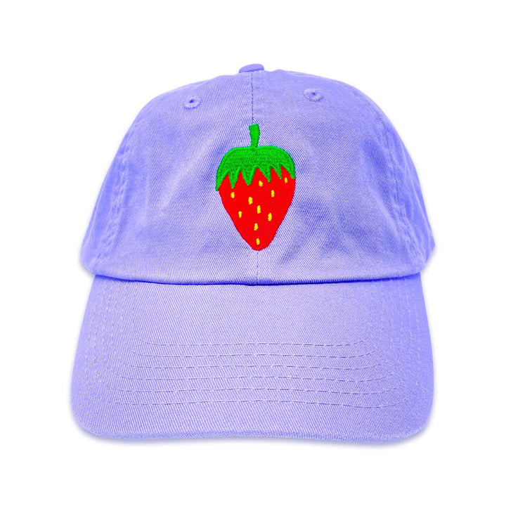 Jenny Lemons Embroidered Strawberry Hat