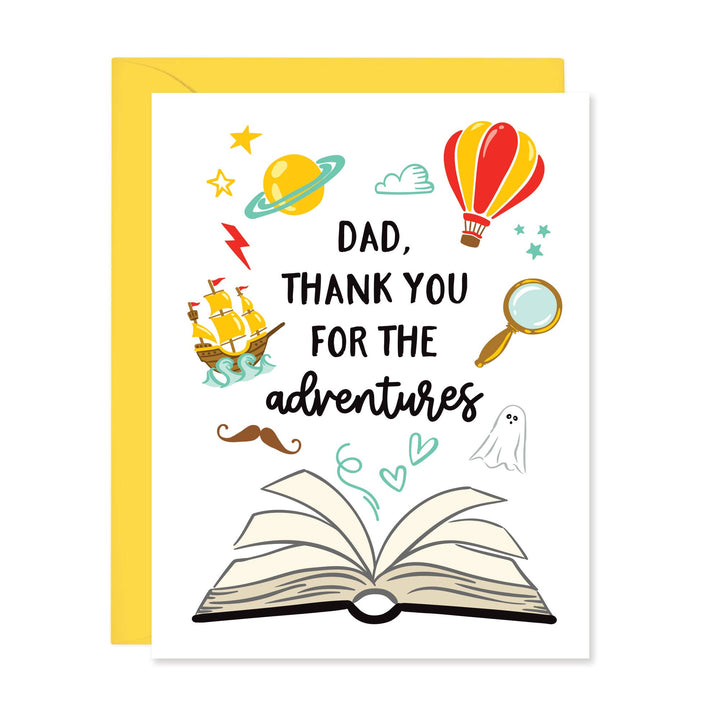 Book Lovers Father's Day Card (A2)