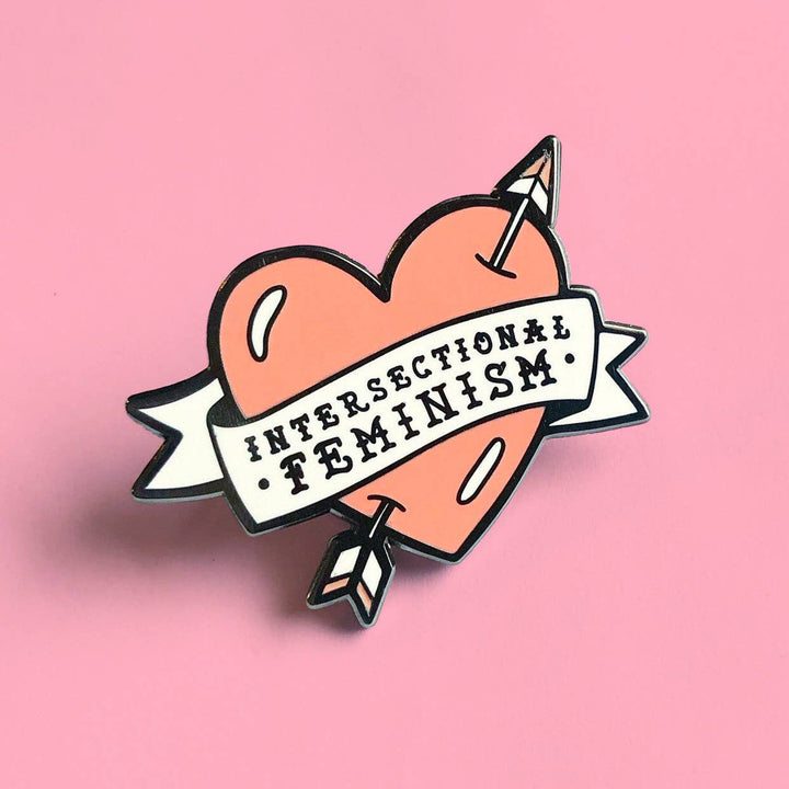 Intersectional Feminism Enamel Pin