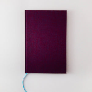 Handmade Hard Cover Journal - Grape
