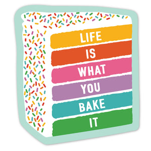 Rainbow Cake - cute inspirational sticker