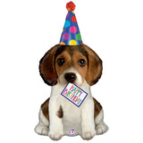 "Happy Birthday" Puppy Dog Foil Balloon