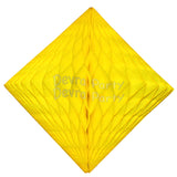 Devra Honeycomb Tissue Paper Decoration Diamond 12" (Multiple Colors Available)