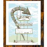 Clintonville Giclee Art Print