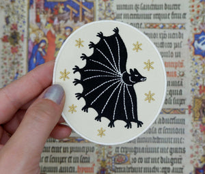 Medieval Bat - Embroidered Patch
