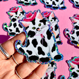 Cowgirl Kitty Sticker