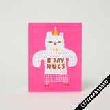 Birthday Card - Bear Hugs