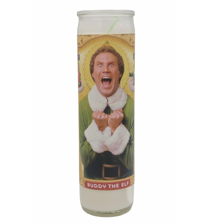 Buddy the Elf Will Ferrell Prayer Candle