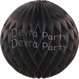 Honeycomb Tissue Paper Decoration Ball (Multiple Sizes & Colors)