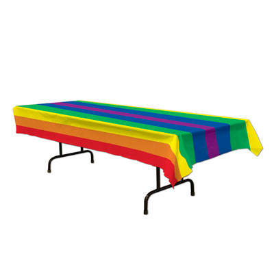 Rainbow Tablecover 54" x 108"
