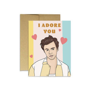 Harry Adore You Love Card