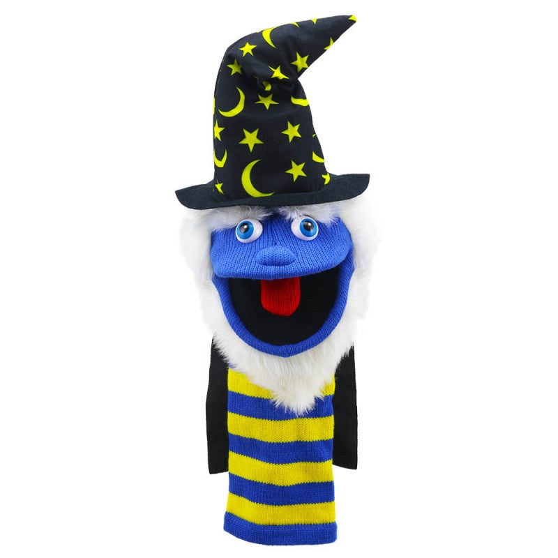 Puppet Company Knitted Wizard