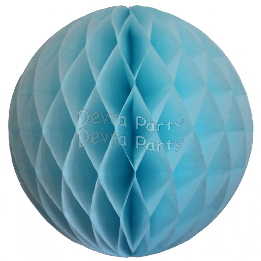 Honeycomb Tissue Paper Decoration Ball (Multiple Sizes & Colors)